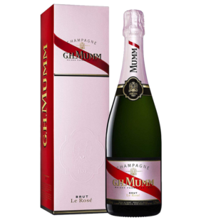 Szampan GH Mumm Cordon Rouge Rose AOC w kartoniku