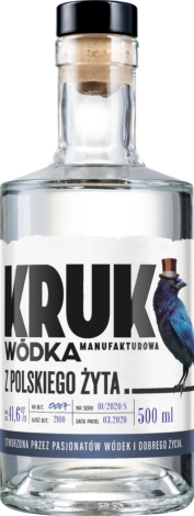 Wódka Kruk Żyto 0,5l
