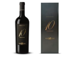 Wino Tenuta Ulisse10 Vendemmie rosso w skrzynce