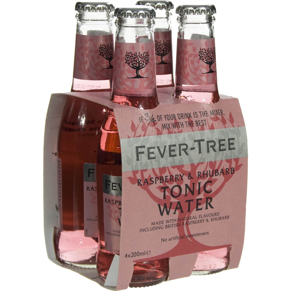 Fever Tree Raspberry Tonic 4 x 200 ml Wine Avenue 24